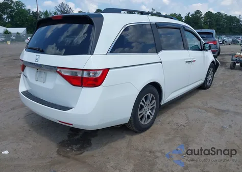 2012 Honda Odyssey Ex-L from USA, damaged, VIN 5FNRL5H65CB097383